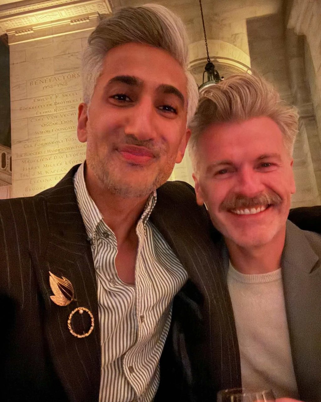 Married men: Tan France (left) and Rob France. Photo: @tanfrance/Instagram Married men: Tan France (left) and Rob France. Photo: @tanfrance/Instagram