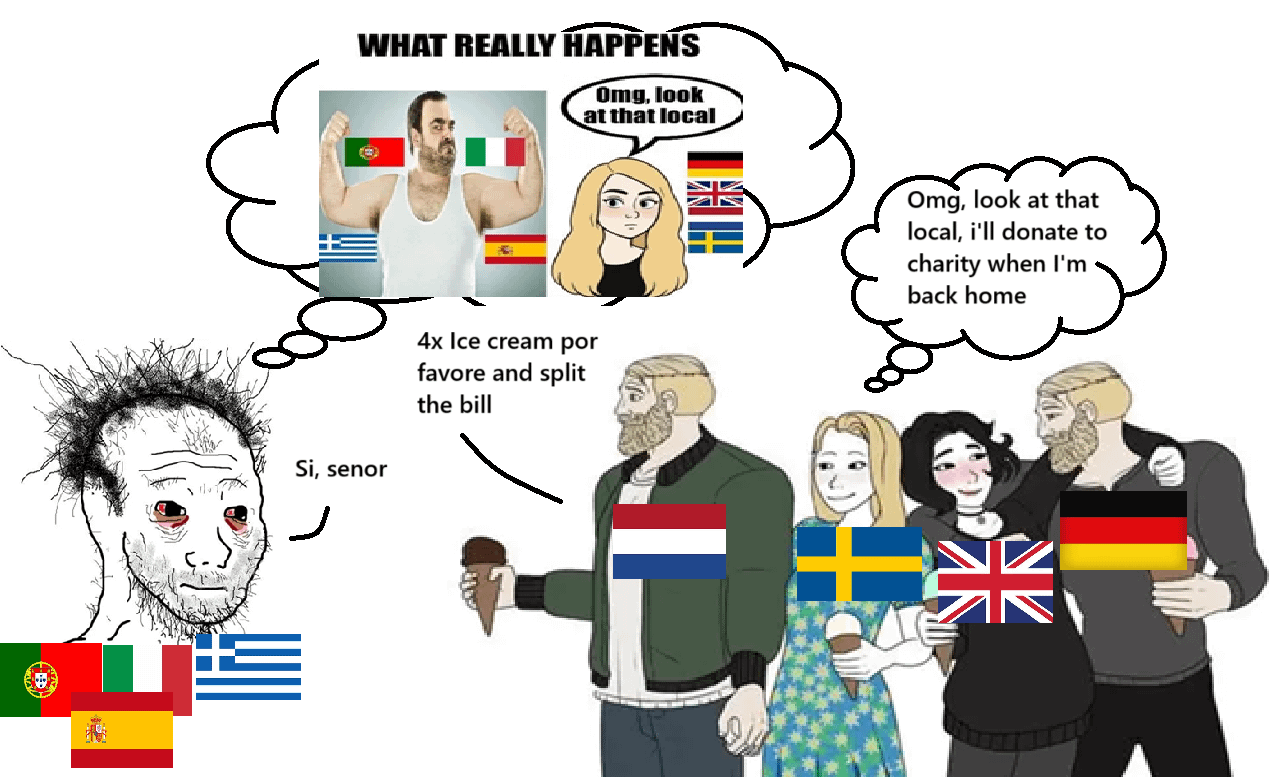 What actually truly happens in PIGS-countries
