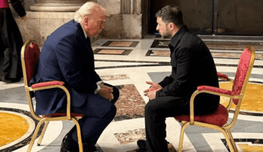 Zelensky and Trump hold meeting in St Peter’s Basilica