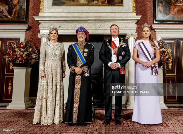 The Dutch Royals: State Visit by the Sultan of Oman Day 1