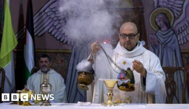 We're orphans now, say Gaza Catholics the Pope called daily