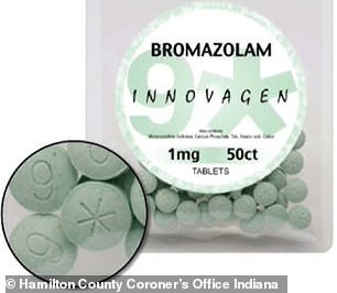 Bromazolam isincreasingly combined with fentanyl by dealers to produce ‘benzo-dope’, according to a 2022 US Department of Justice report.