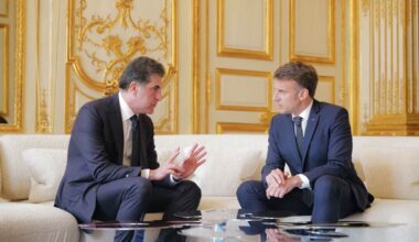 President Barzani, Macron reaffirm strong...