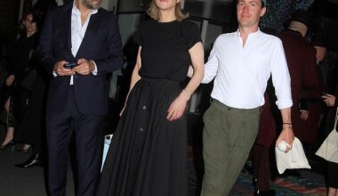 Hitting it off: Mehrdad, Amanda and Edoardo. 'They seemed to be deep in conversation and really hit it off,' one fellow guest at the event tells me