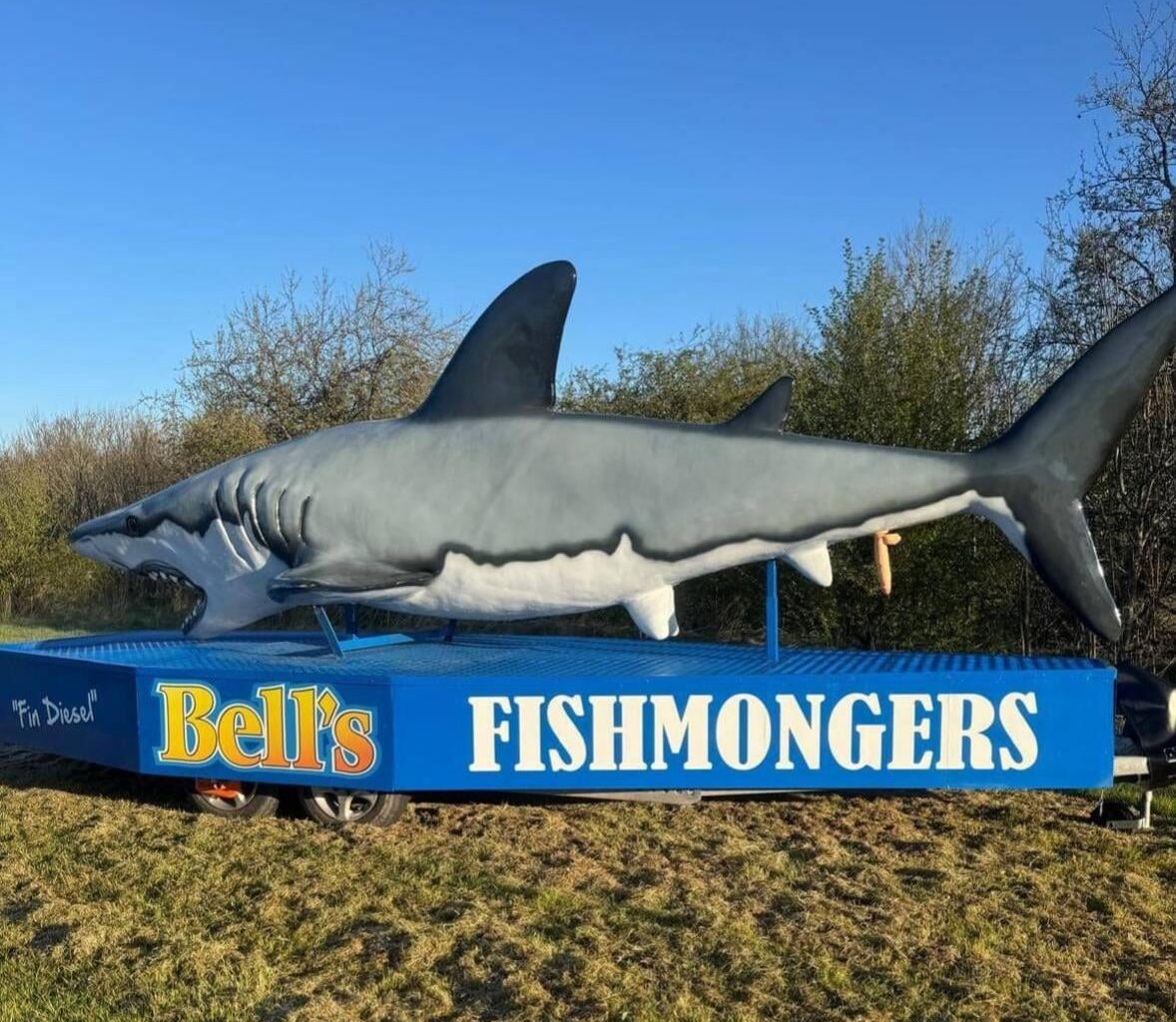 Fin’s been vandalized