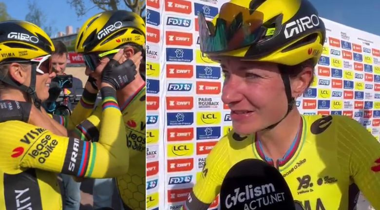 Cyclisme. Paris-Roubaix - Marianne Vos : «On a eu une petite discussion avec Pauline et...»