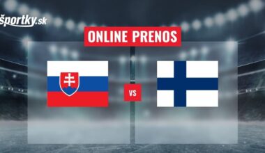 Slovensko – Fínsko: Online prenos z MS v hokeji do 18 rokov