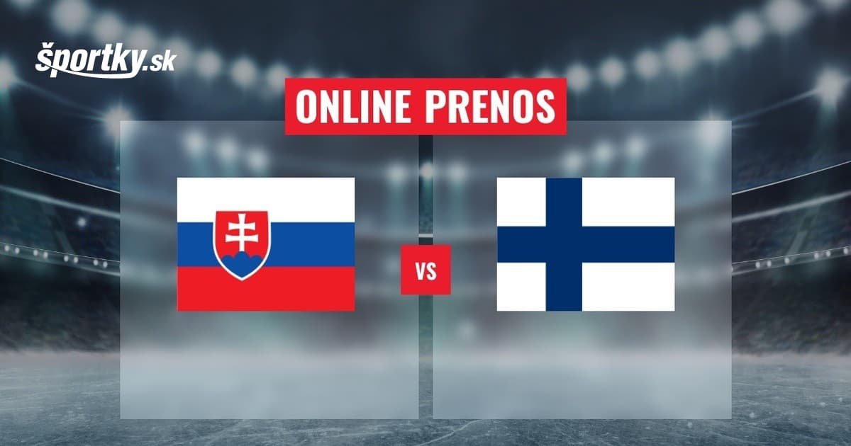 Slovensko – Fínsko: Online prenos z MS v hokeji do 18 rokov