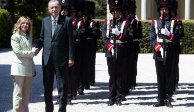 «Soddisfatta di accordi raggiunti tra Italia e Turchia». Il vertice con Erdogan a Villa Pamphili