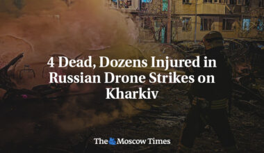 4 Dead, Dozens Injured in Russian Drone Strikes on Kharkiv