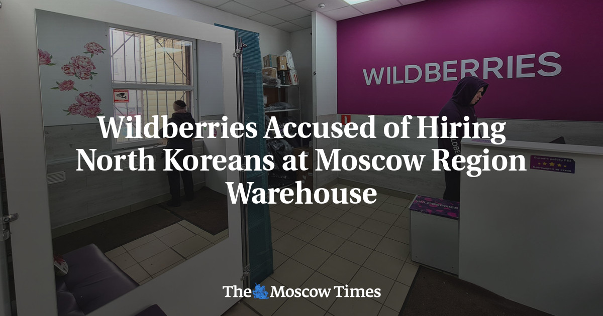 Wildberries Accused of Hiring North Koreans at Moscow Region Warehouse