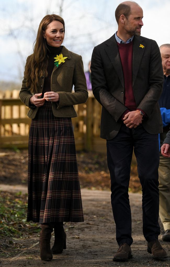 Kate rewore the jacket in February