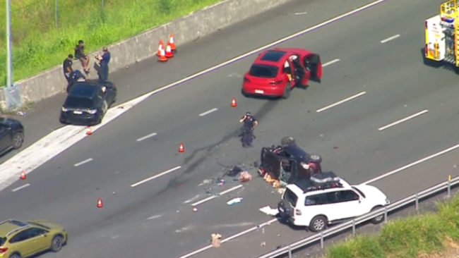 One woman died, and another man was seriously injured in the initial crash.