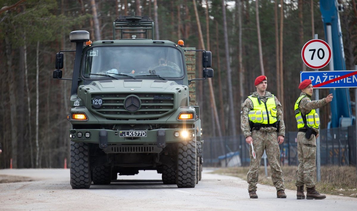 Pabradės poligone pasibaigusi dingusių JAV karių gelbėjimo operacija