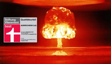 Nur zwei schnitten "gut" ab: Stiftung Warentest testet Atombomben