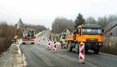 Obnova cesty v slovensko-poľskom projekte za 1,5 milióna eur napreduje