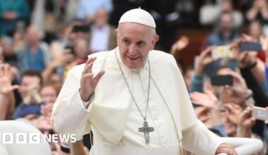 Vatican announces death of Pope Francis aged 88