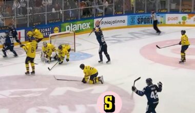 Tre Kronor nollat igen – åkte på tredje raka förlusten mot Finland