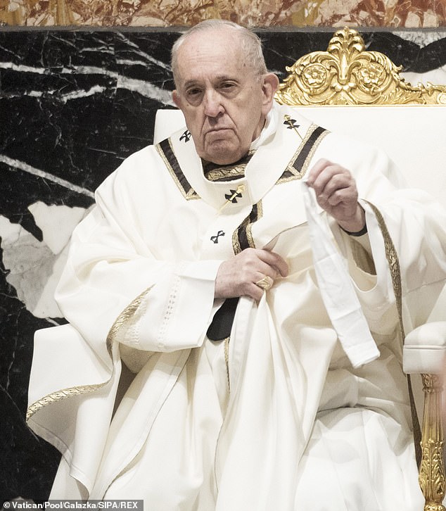 Increasing frail, the Pope has been plagued by ill health over the past few years