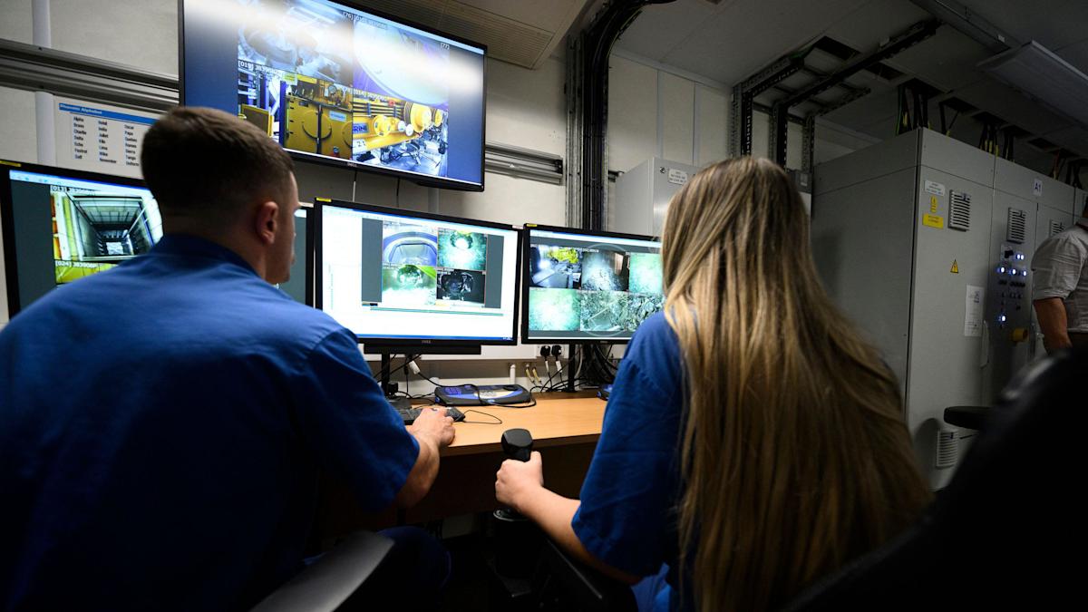 Vacuum found in nuclear vault never meant to open