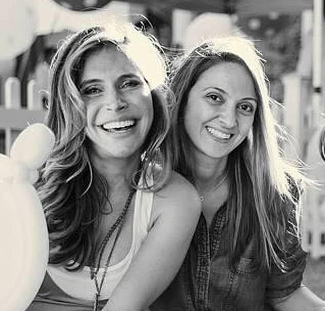 Melissa Touabti (right) worked for Robbie Williams and his wife Ayda Field (left) before becoming Meghan's assistant