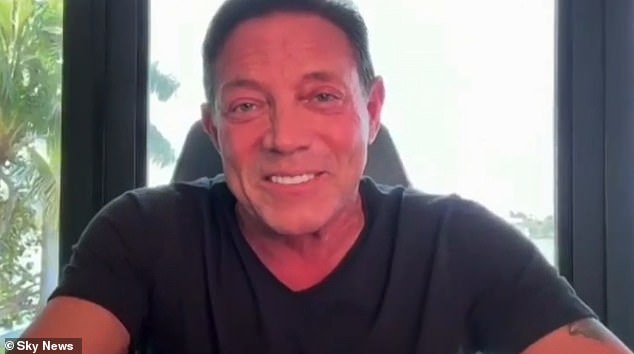 Jordan Belfort - the former Wall Street trader whose infamous rise and fall was immortalised in the 2013 Martin Scorcese film 'The Wolf of Wall Street' starring Leonardo DiCaprio - said he wasn't concerned by Trump's behaviour