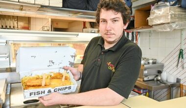 Brad-Lee Navruz, who runs The Nippy Chippy in Stonehouse, Gloucestershire, apologised to customers this week after charging £15 for fish and chips as a result of widespread price rises