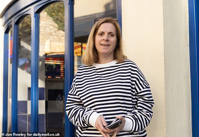 Mother-of-one Vicky 49, forgoes the fish and just buys a £4.50 large bag of chips from The Big Fish to eat with £5-for-two supermarket-bought, battered cod cooked in her own oven