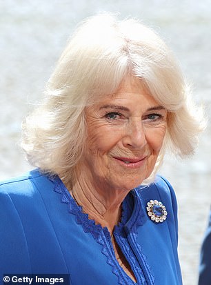 During a visit to the Quirinale Palace, Camilla wore the historic and highly valuable Prince Albert brooch