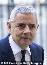 He also shares it with Mr Bean comic Rowan Atkinson