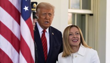 Trump reveals whether he'll give the EU another tariffs extension as he fawns over Italy's Giorgia Meloni: Live updates