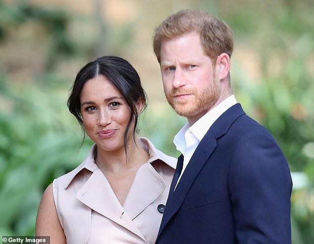The royal reporter, 43, is known to be close to the Sussexes (pictured) and previously wrote two explosive biographies