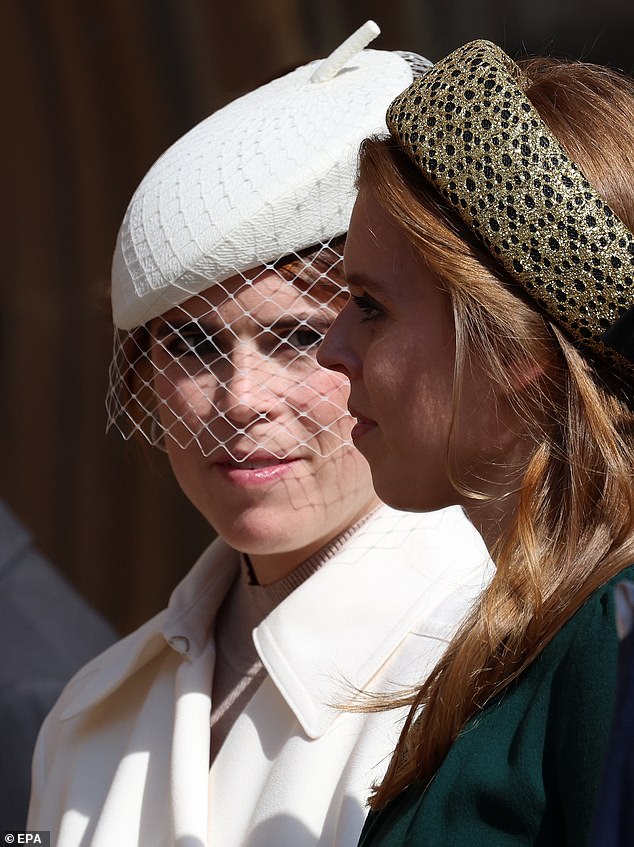 The daughters of Prince Andrew impressed onlookers with their bold headpiece choices