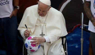 Football matches across Italy have been called off following the death of Pope Francis