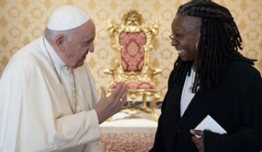 Celebrities pay tribute to Pope Francis: Whoopi Goldberg, Antonio Banderas and Eva Longoria pay their respects as pontiff dies on Easter Monday