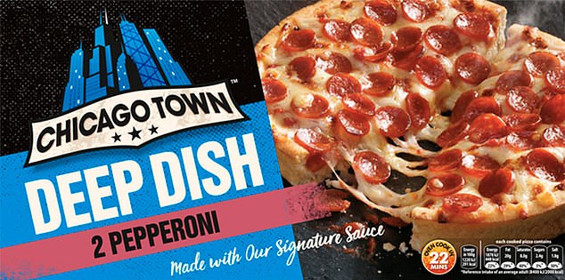 Other brand available for inmates to buy in Iceland including items like Chicago Town pizzas which are unavailable in the prison wings