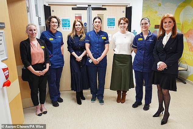 In addition to meeting cancer survivors, they also spoke to several members of staff during the visit