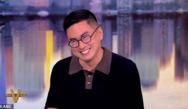 Saturday Night Live star Bowen Yang shockingly declared that Vice President JD Vance is a 'pope killer' on The View Thursday