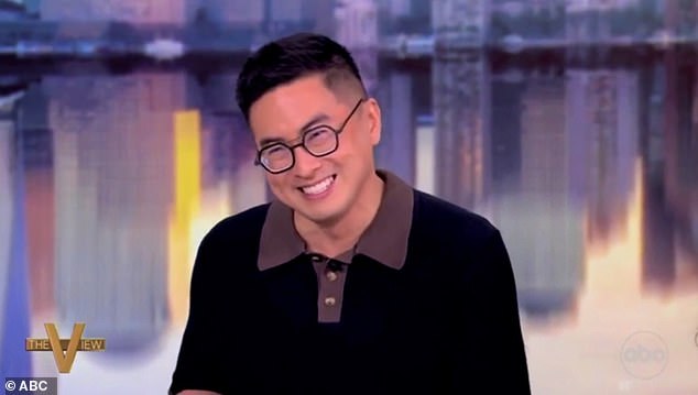 Saturday Night Live star Bowen Yang shockingly declared that Vice President JD Vance is a 'pope killer' on The View Thursday
