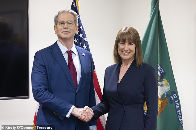 Her comments came just hours before a meeting in Washington with US Secretary of the Treasury Scott Bessent