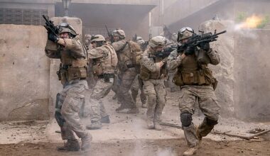In a quarter century spent reporting on many other front lines, I experienced the norm: ugly, horrifying, terror-stricken, profane, confusing, brutal, cruel. And very loud. Which brings us to Warfare (pictured)