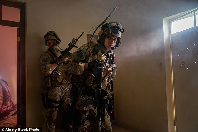 Warfare (pictured) captures the claustrophobic feeling of this totally dysfunctional occupation