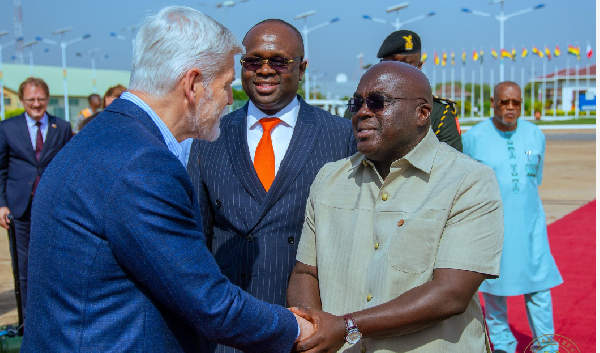 Czech Republic President departs Accra after a three-day State visit