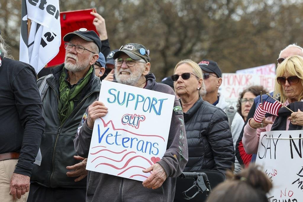 Mad King Trump’s War on the Troops: The administration is vindictively hacking away at veterans’ benefits.