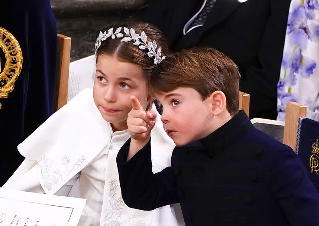Getty Princess Charlotte and Prince Louis