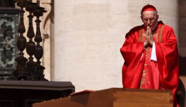 Pope Francis’ funeral live updates: Cardinals guide Pope to St Peter’s Square, funeral mass begins
