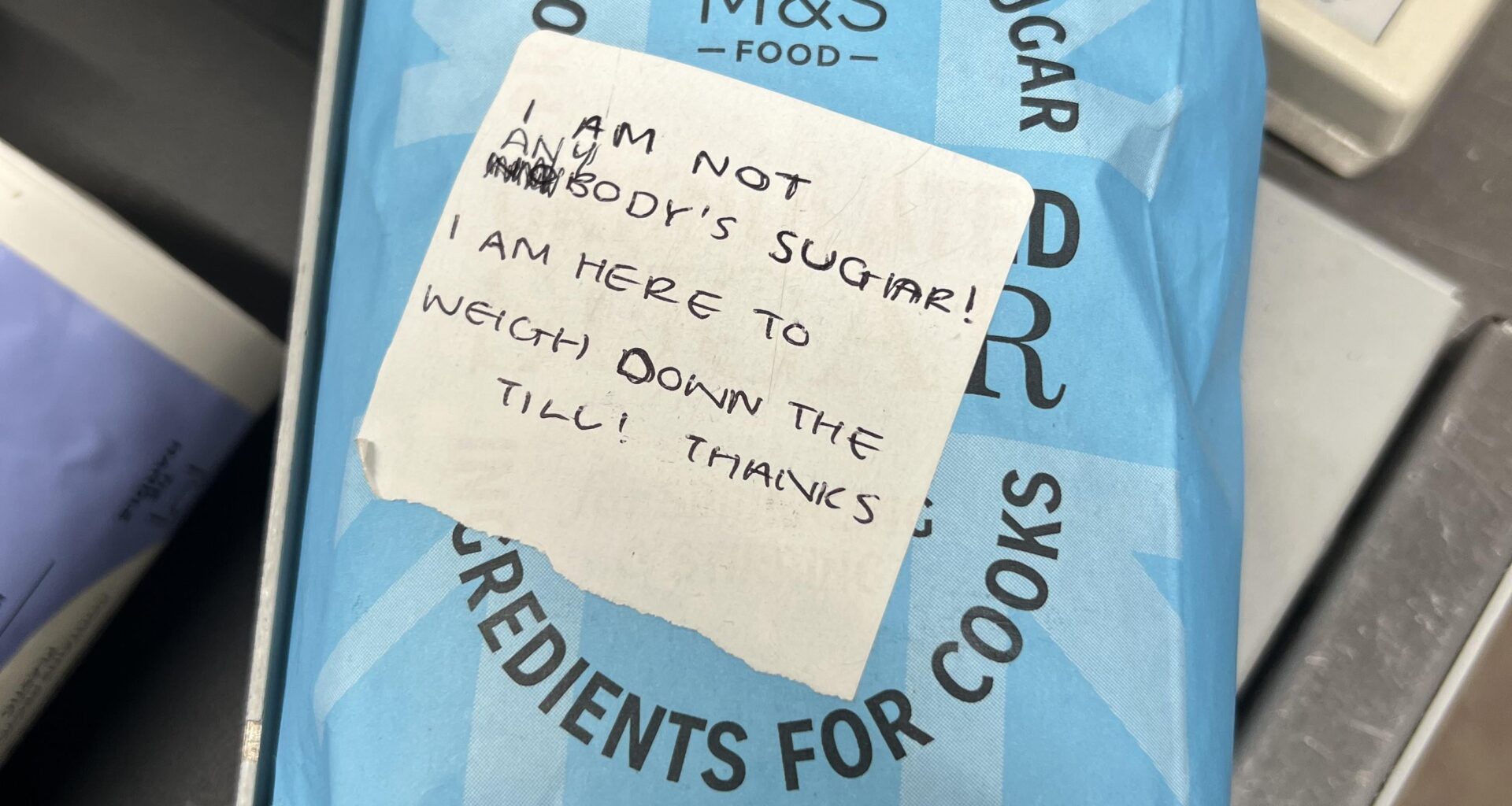 Very British thing I saw today