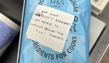 Very British thing I saw today