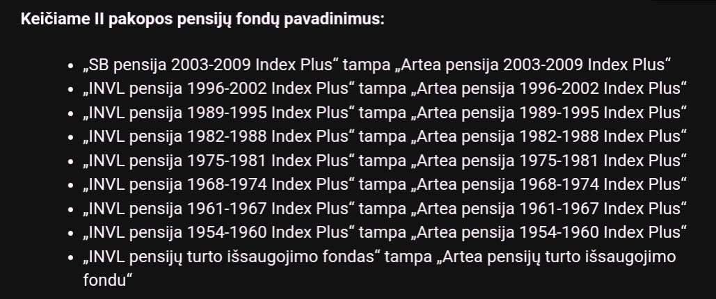 Artėja pensija :)