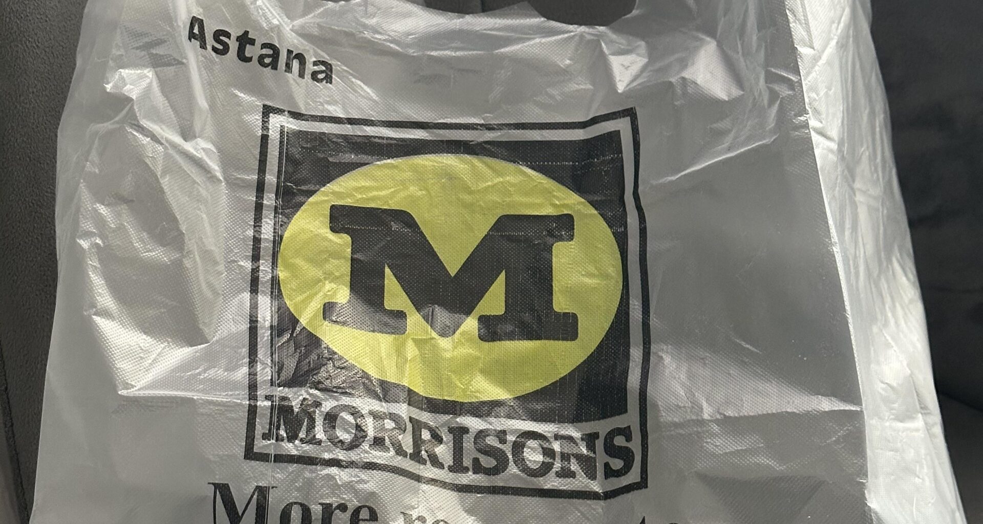 Carrier bag given to me in Kazakhstan